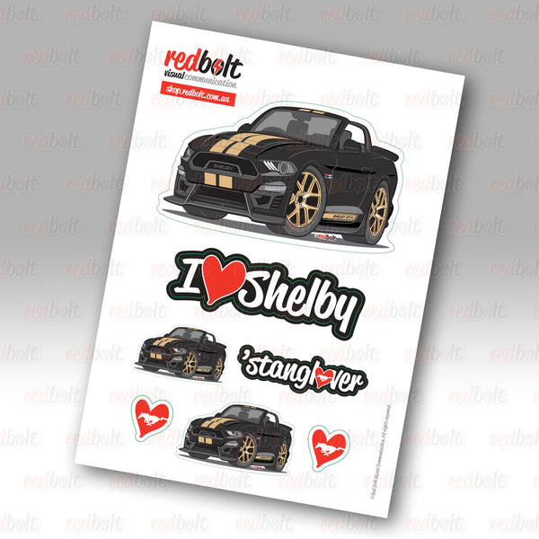 2018-2021 Shelby GT-H - Shadow Black Convertible