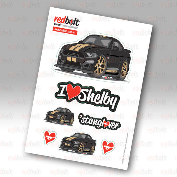 2018-2021 Shelby GT-H - Shadow Black Fastback