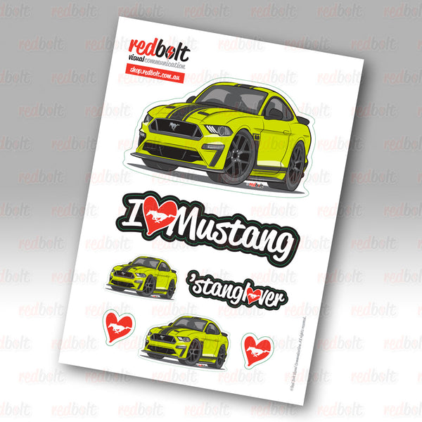 2020 Mustang R-SPEC - Grabber Lime