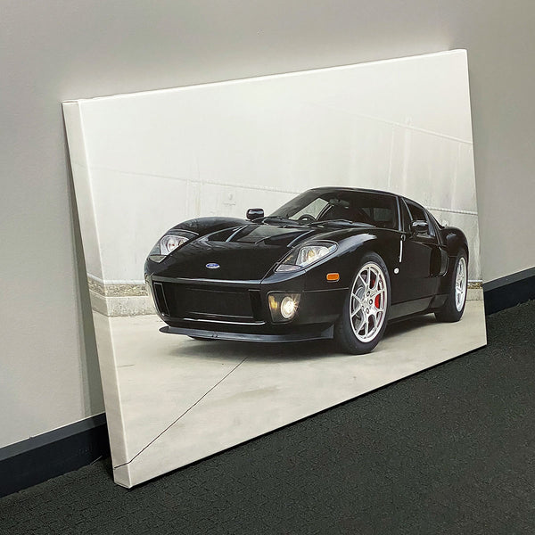 Canvas Art Print - Ford GT Black