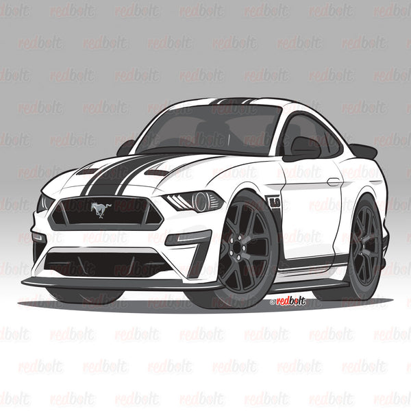 2020 Mustang R-SPEC - Oxford White